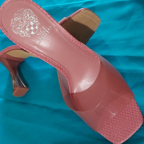 NWOT Sz 9 Heels Pink Mauve. Vince CAMUTO - Picture 7 of 8